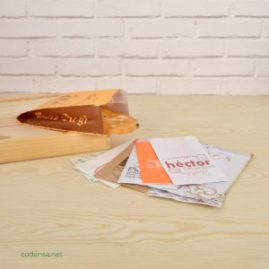 bolsas de papel para bolleria personalizadas