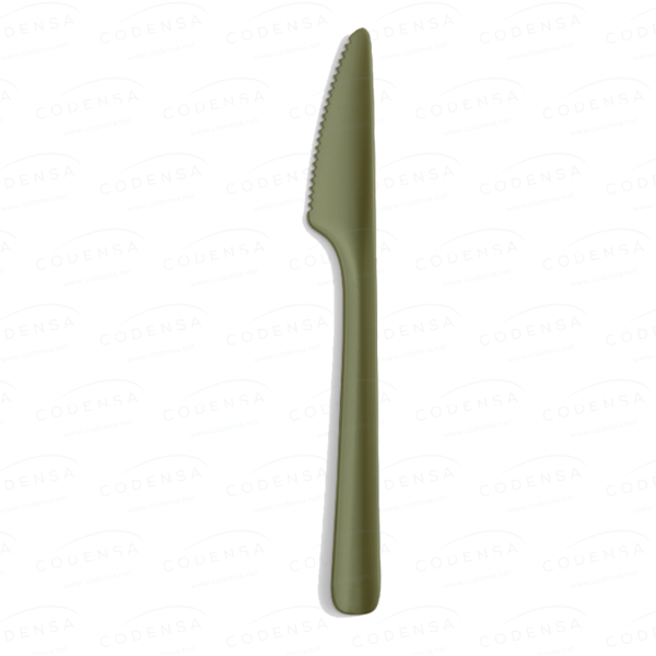 cuchillo-plastico-cpla-compostable-compostable-reutilizable-verde-anonimo-17cm-1000-uds