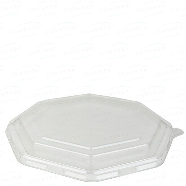 tapa-plastico-rpet-reciclado-envase-cana-azucar-compostable-octagonal-pul39029-octogonal-transparente-anonimo-23x23cm-100-uds
